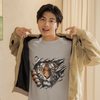 Kantara-Inspired Tiger Graphic Unisex Tee | Oversized 100% Cotton Classic T-Shirt