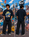 Pop Culture Graphic T-Shirt | 100% Cotton Oversized Tee