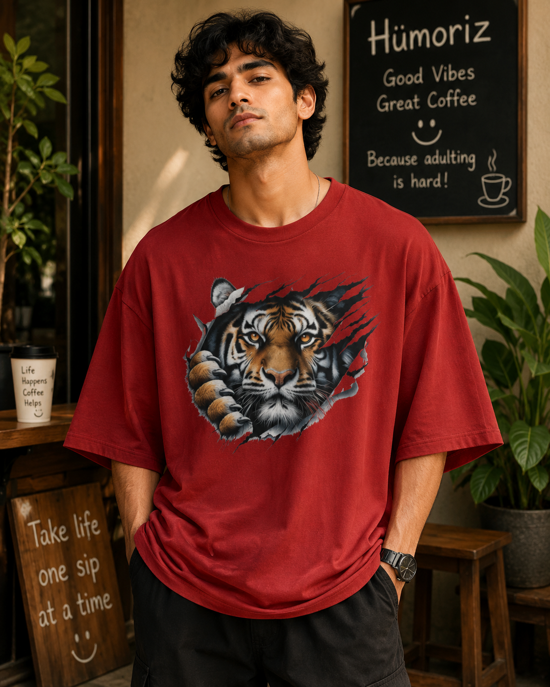 Unisex Oversized Classic T-Shirt Thodacrazyclub