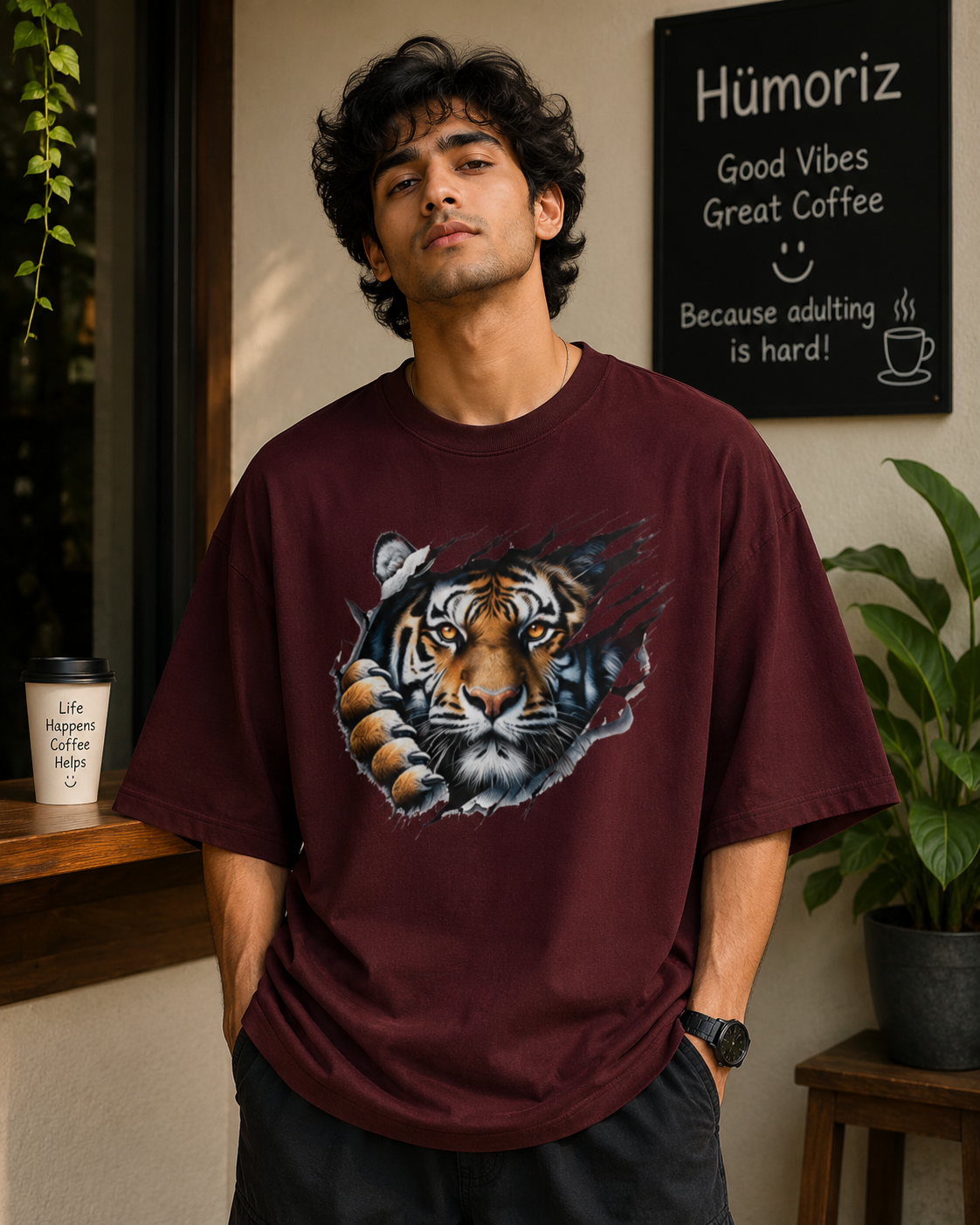 Unisex Oversized Classic T-Shirt Thodacrazyclub
