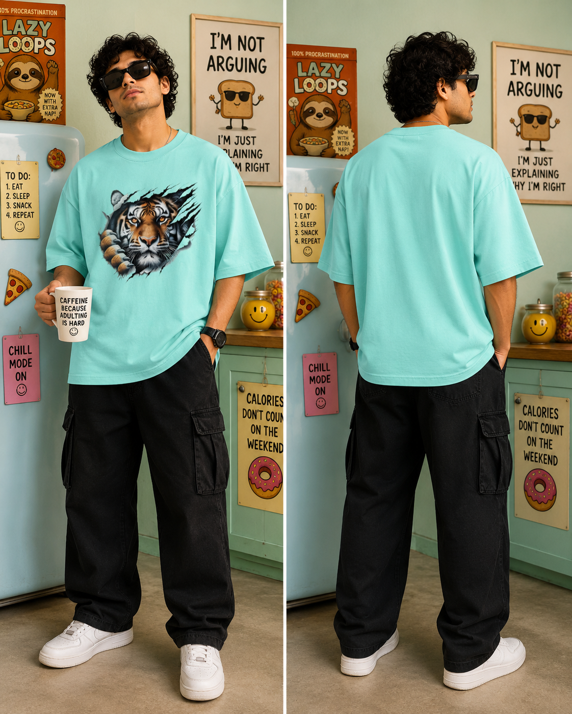Unisex Oversized Classic T-Shirt Thodacrazyclub