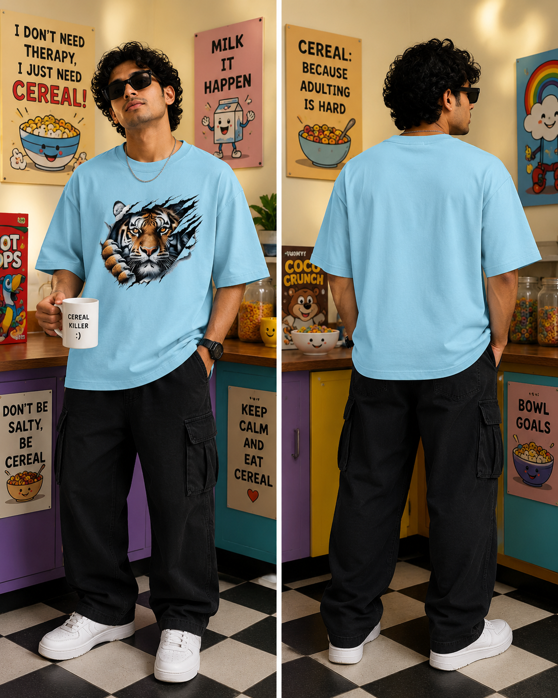 Unisex Oversized Classic T-Shirt Thodacrazyclub