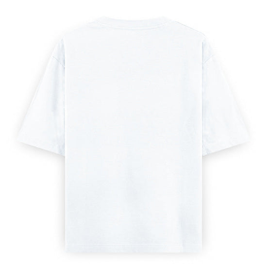 Kantara-Inspired Tiger Graphic Unisex Tee | Oversized 100% Cotton Classic T-Shirt White