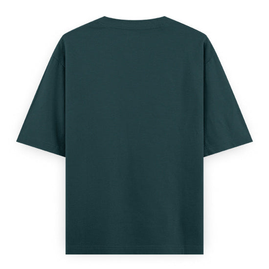 Muscle Soreness Is the New Hangover Fitness Graphic Unisex T-Shirt – Oversized 100% Cotton Workout Tee in Petrol Blue