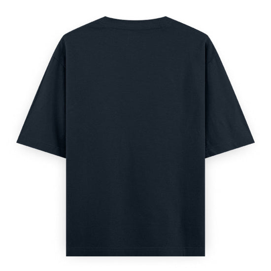 North Swole Santa Graphic Unisex T-Shirt – Oversized 100% Cotton Classic Tee in Navy Blue