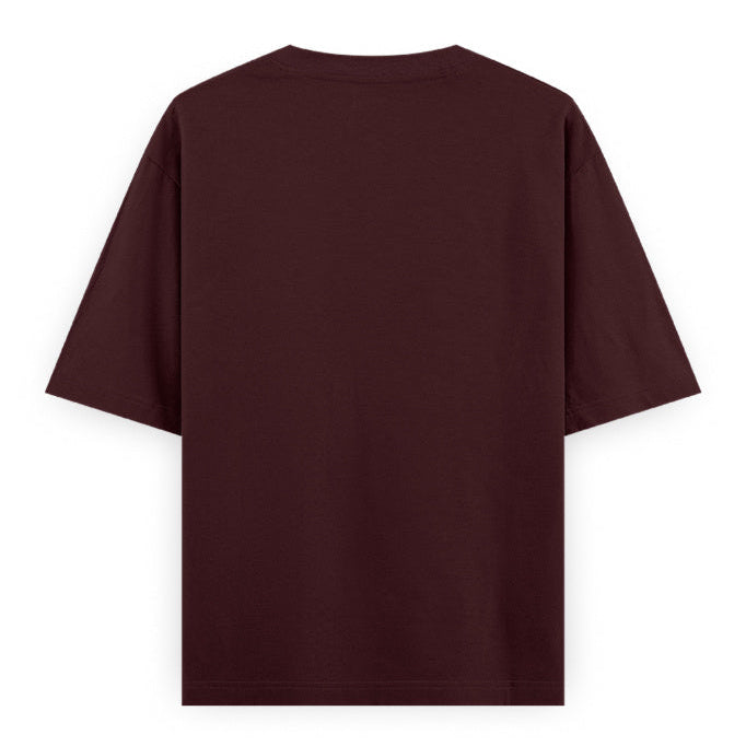 SWEAT She Will Endure All Things Graphic Unisex T-Shirt – Oversized 100% Cotton Classic Tee in Maroon