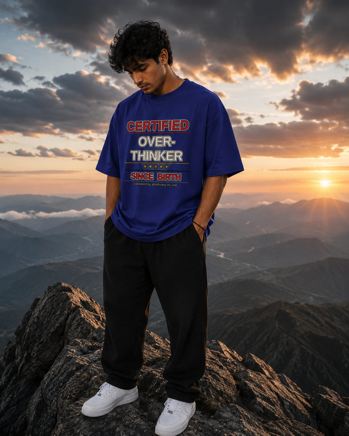 Unisex Oversized Classic T-Shirt Thodacrazyclub 