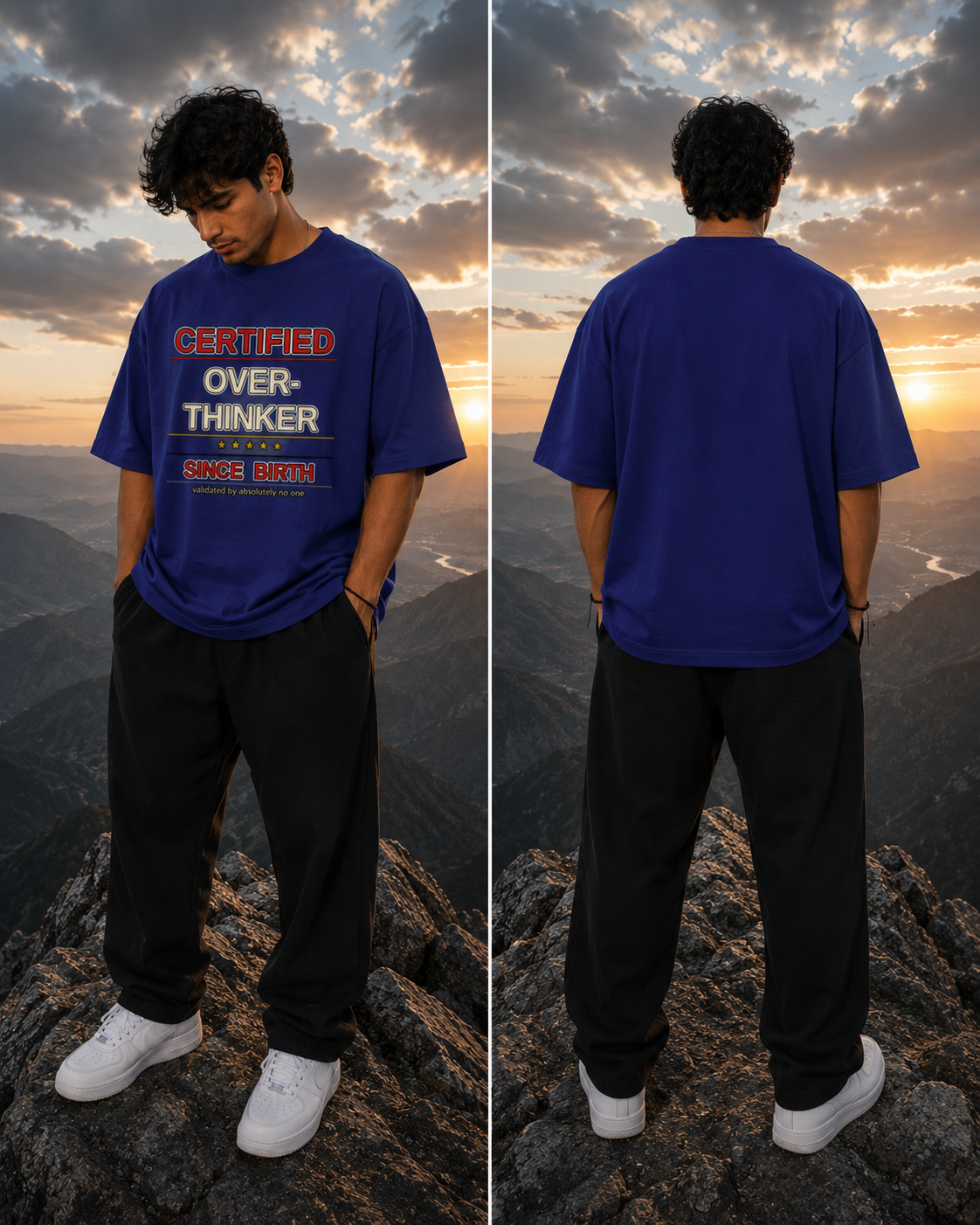 Unisex Oversized Classic T-Shirt Thodacrazyclub 