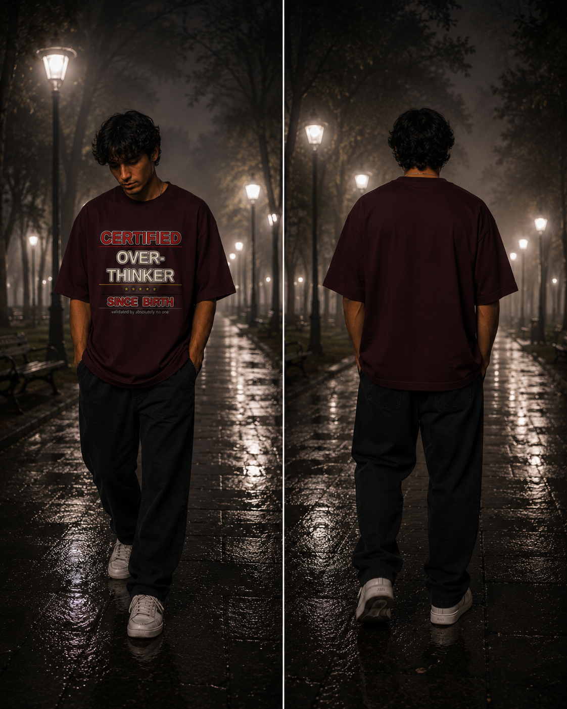 Unisex Oversized Classic T-Shirt Thodacrazyclub 