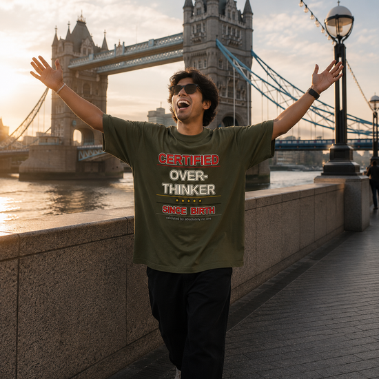 Unisex Oversized Classic T-Shirt Thodacrazyclub 