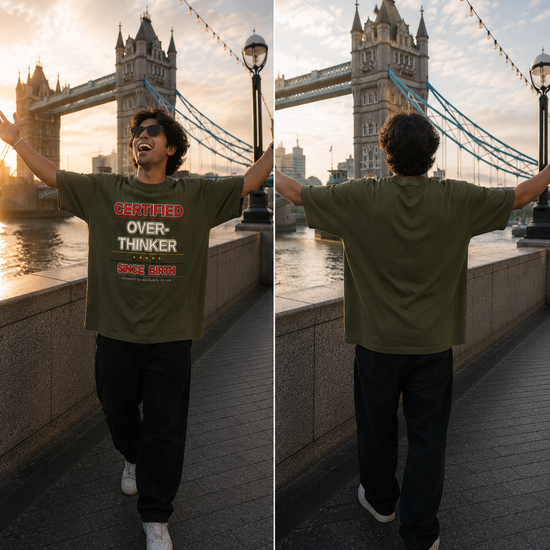 Unisex Oversized Classic T-Shirt Thodacrazyclub 
