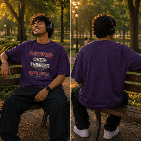 Unisex Oversized Classic T-Shirt Thodacrazyclub 
