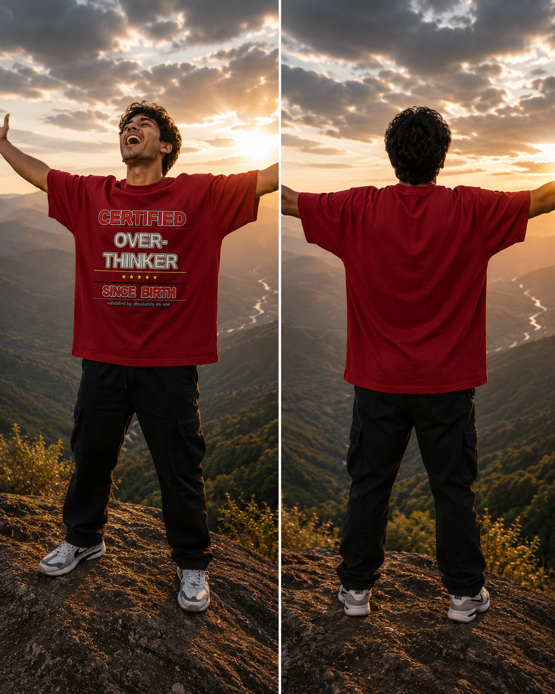 Unisex Oversized Classic T-Shirt Thodacrazyclub 