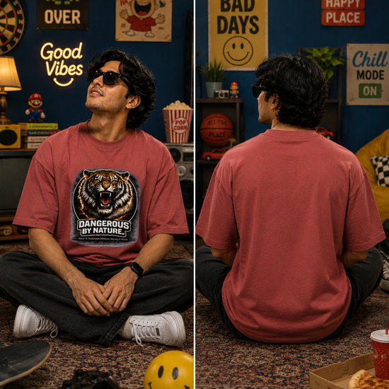 Unisex Oversized Classic T-Shirt Thodacrazyclub 