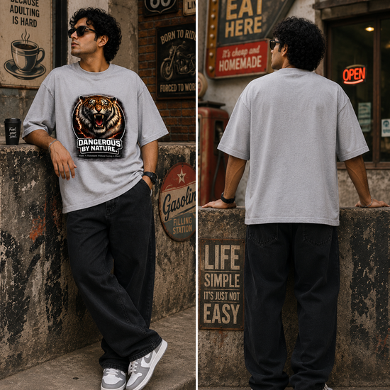 Unisex Oversized Classic T-Shirt Thodacrazyclub 