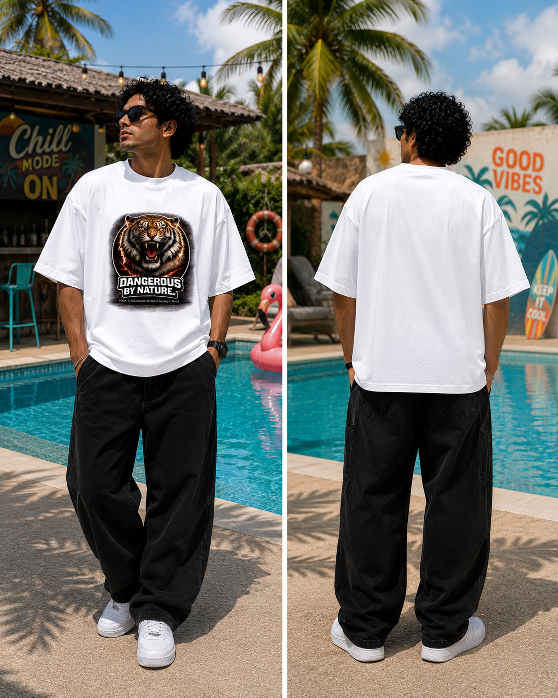 Unisex Oversized Classic T-Shirt Thodacrazyclub 