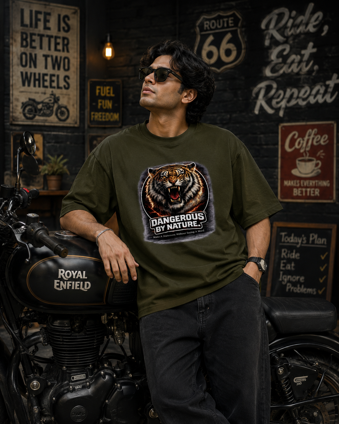 Unisex Oversized Classic T-Shirt Thodacrazyclub 