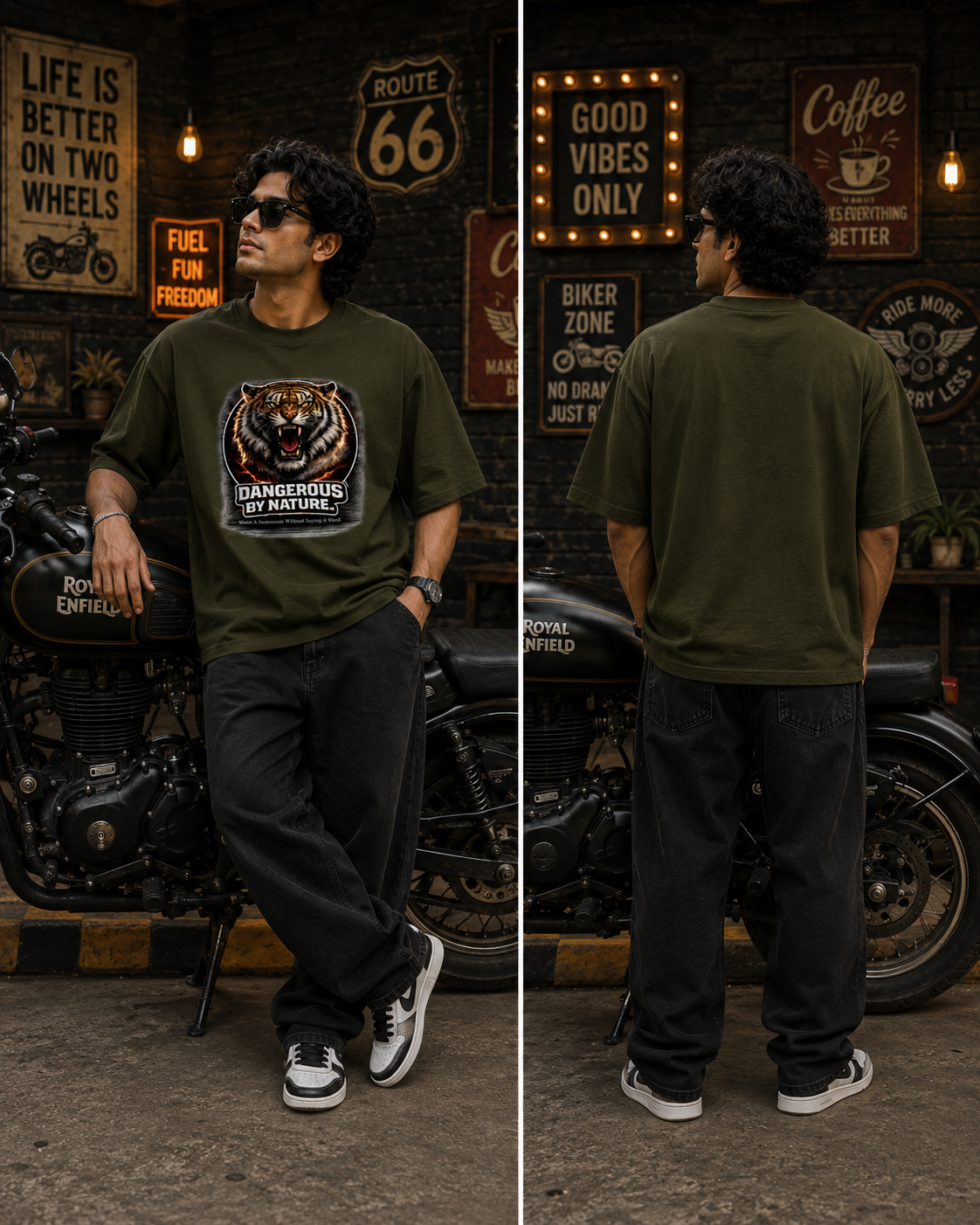 Unisex Oversized Classic T-Shirt Thodacrazyclub 