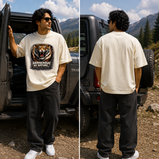 Unisex Oversized Classic T-Shirt Thodacrazyclub 