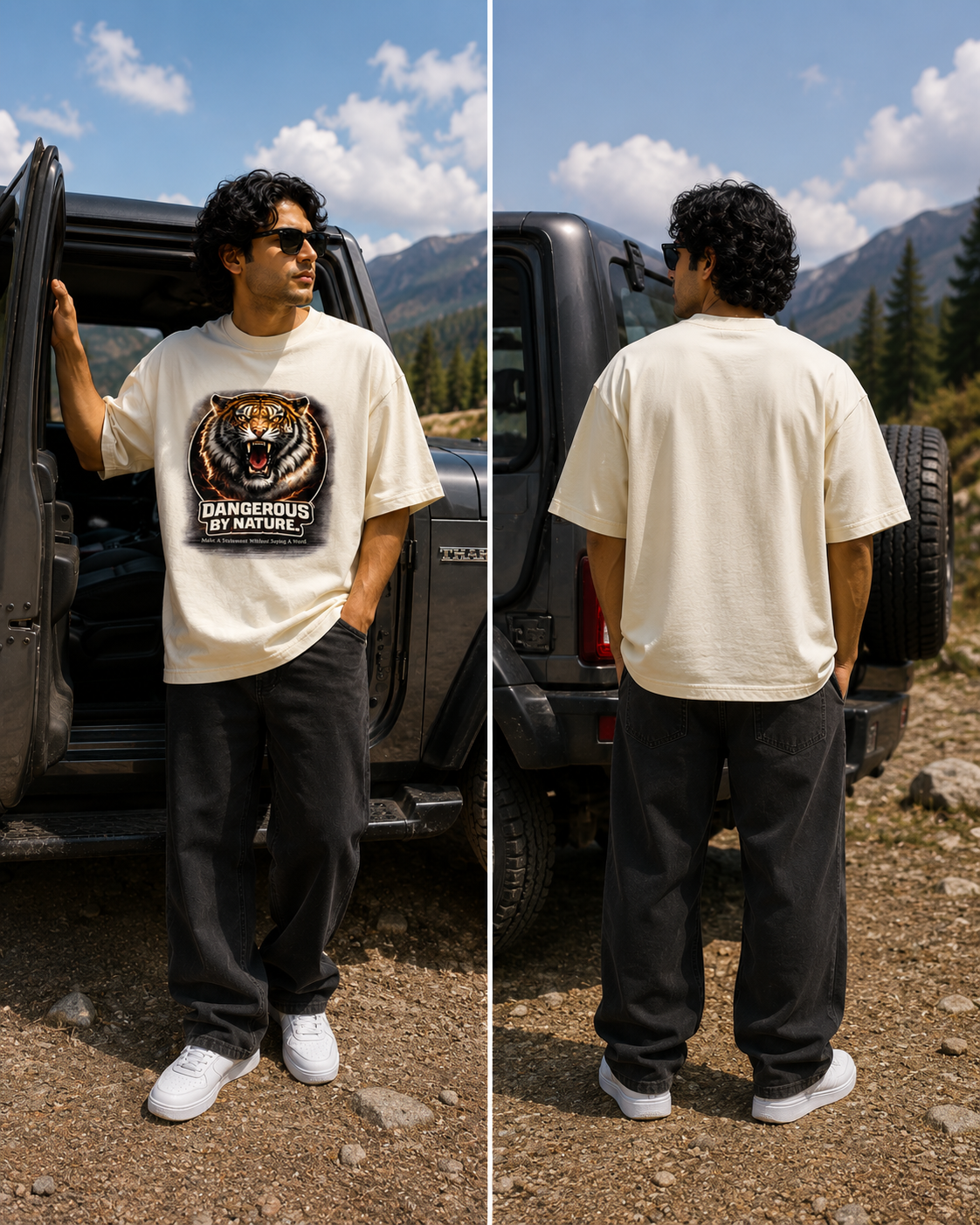 Unisex Oversized Classic T-Shirt Thodacrazyclub 
