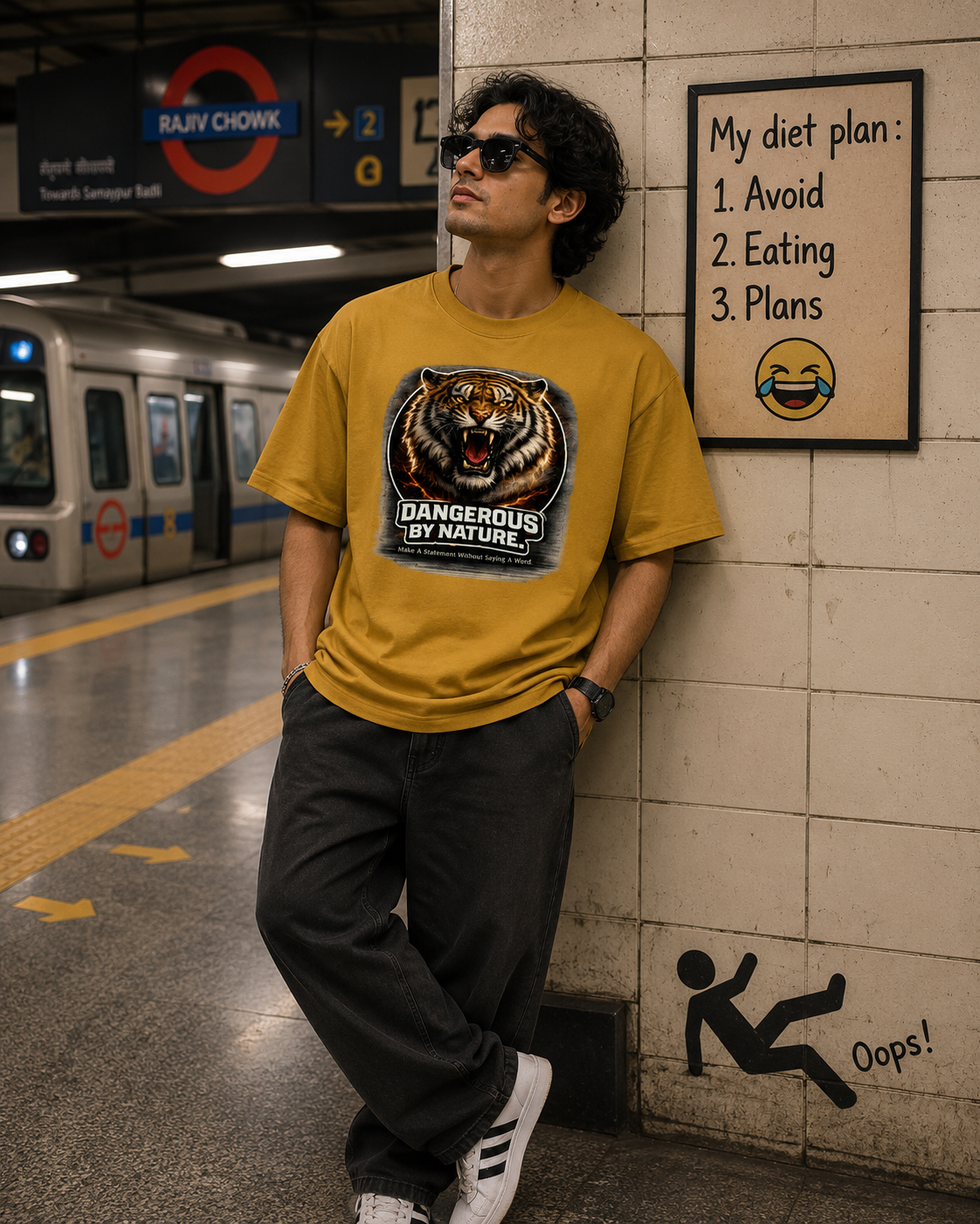 Unisex Oversized Classic T-Shirt Thodacrazyclub 