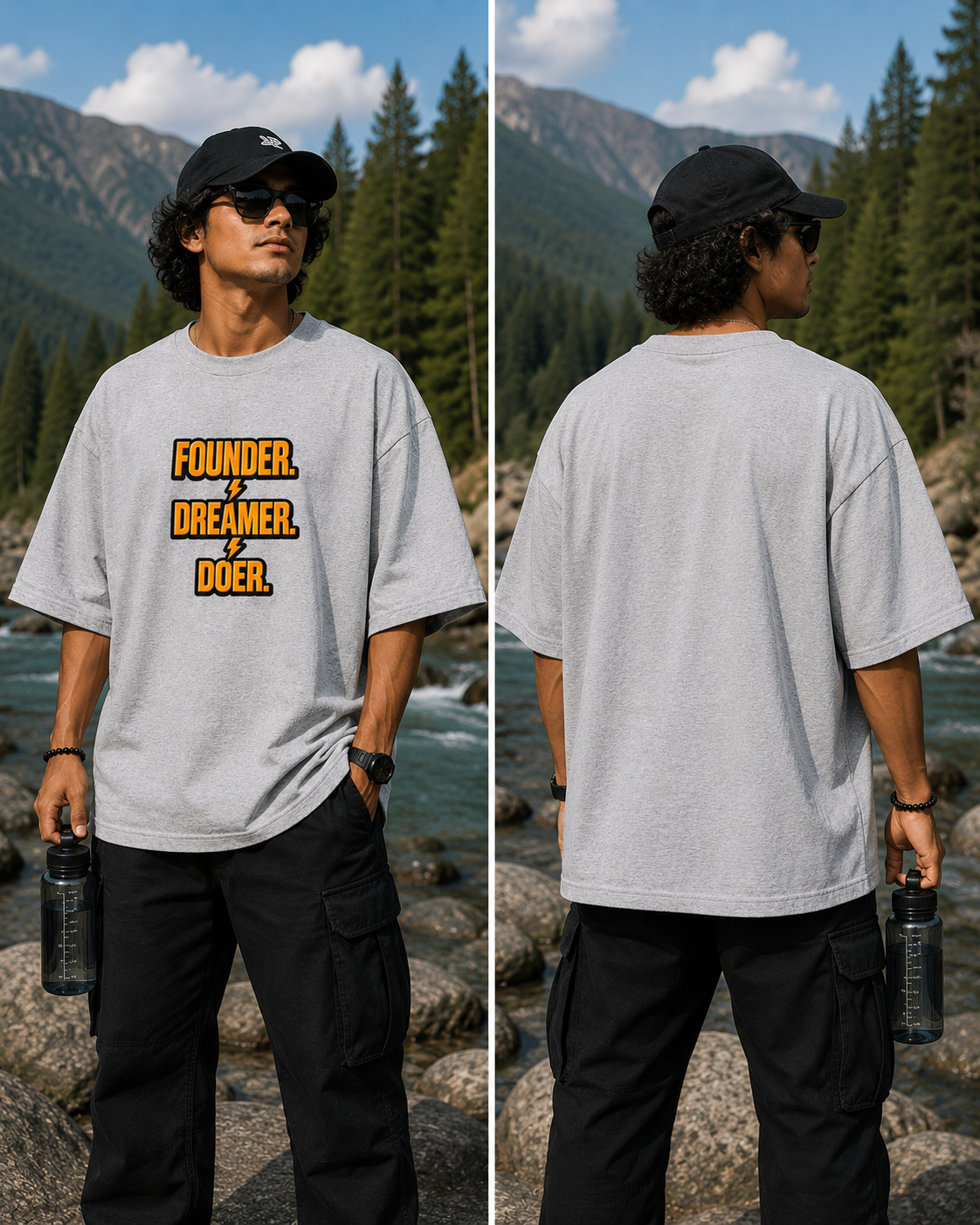Unisex Oversized Classic T-Shirt Thodacrazyclub 