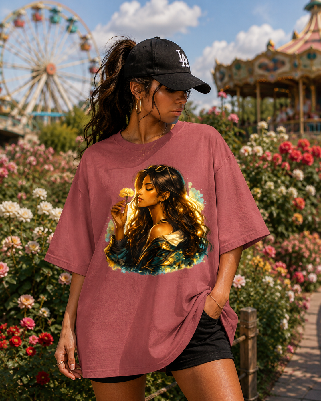 Unisex Oversized Classic T-Shirt Thodacrazyclub 