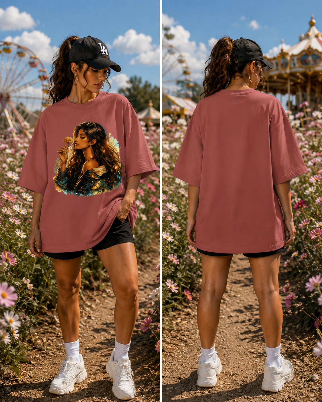 Unisex Oversized Classic T-Shirt Thodacrazyclub 