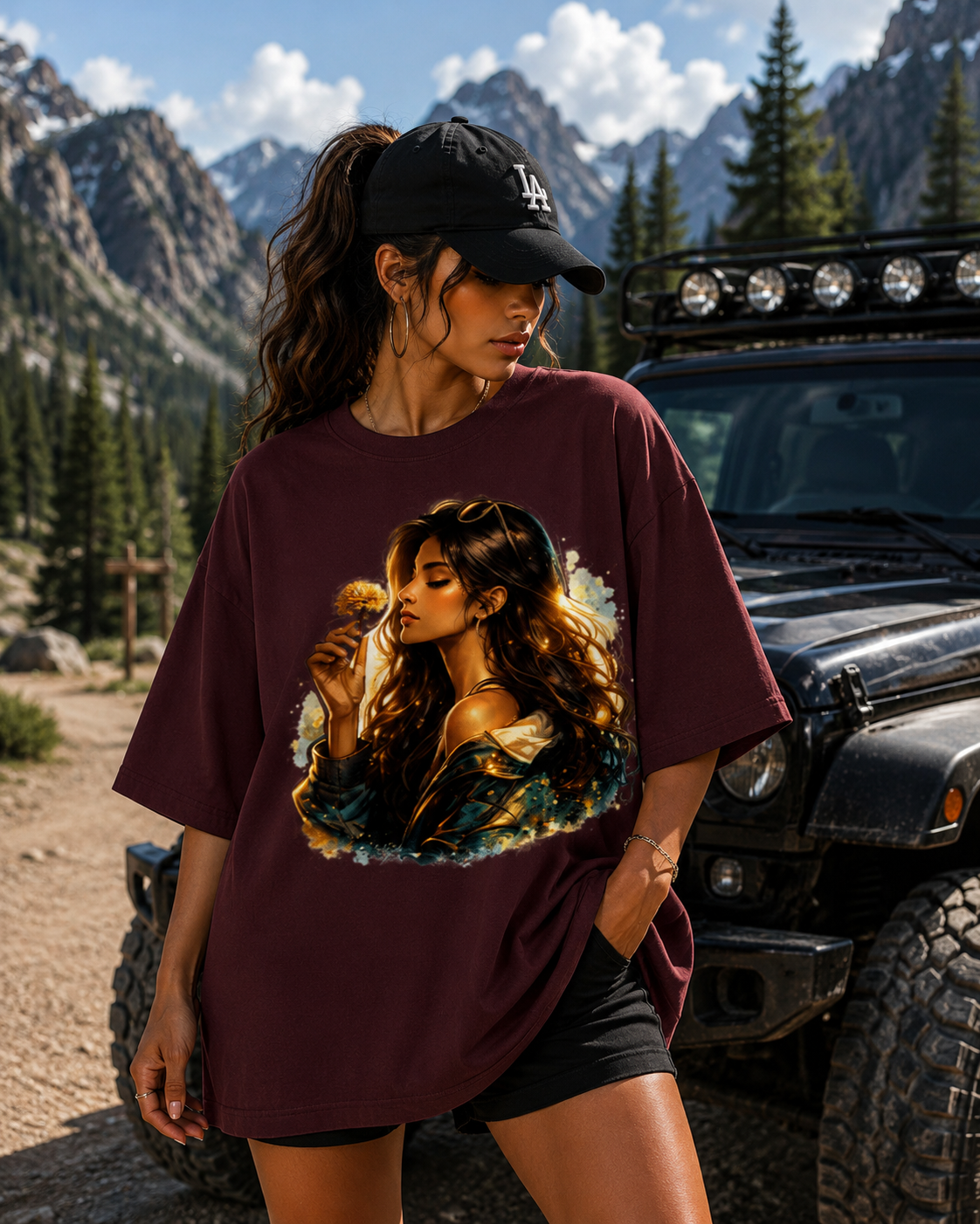 Unisex Oversized Classic T-Shirt Thodacrazyclub 