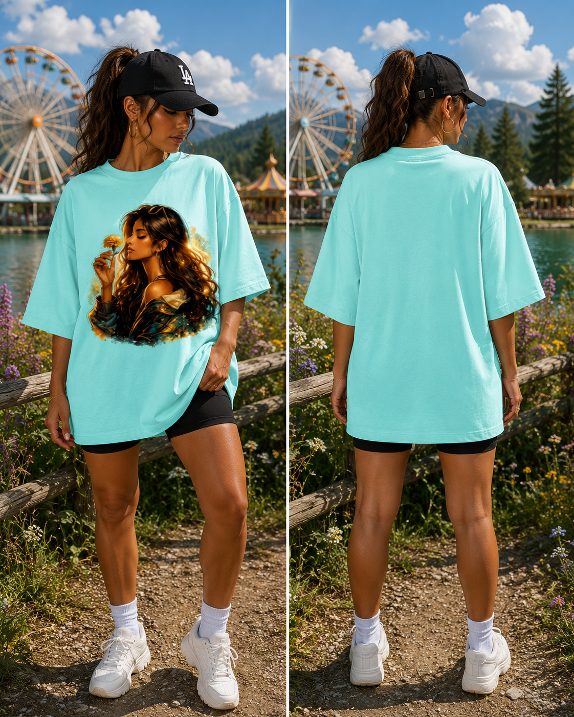 Unisex Oversized Classic T-Shirt Thodacrazyclub 