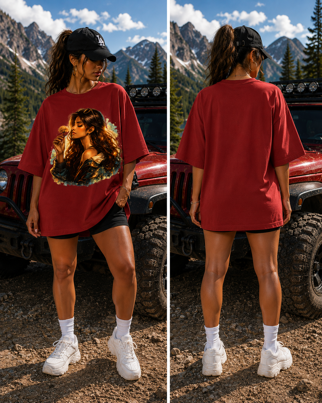 Unisex Oversized Classic T-Shirt Thodacrazyclub 