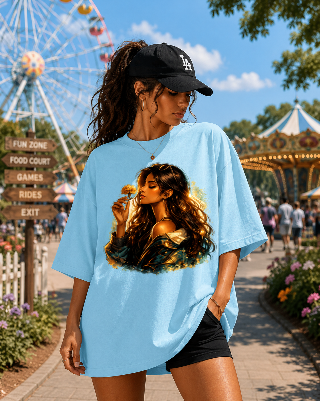 Unisex Oversized Classic T-Shirt Thodacrazyclub 