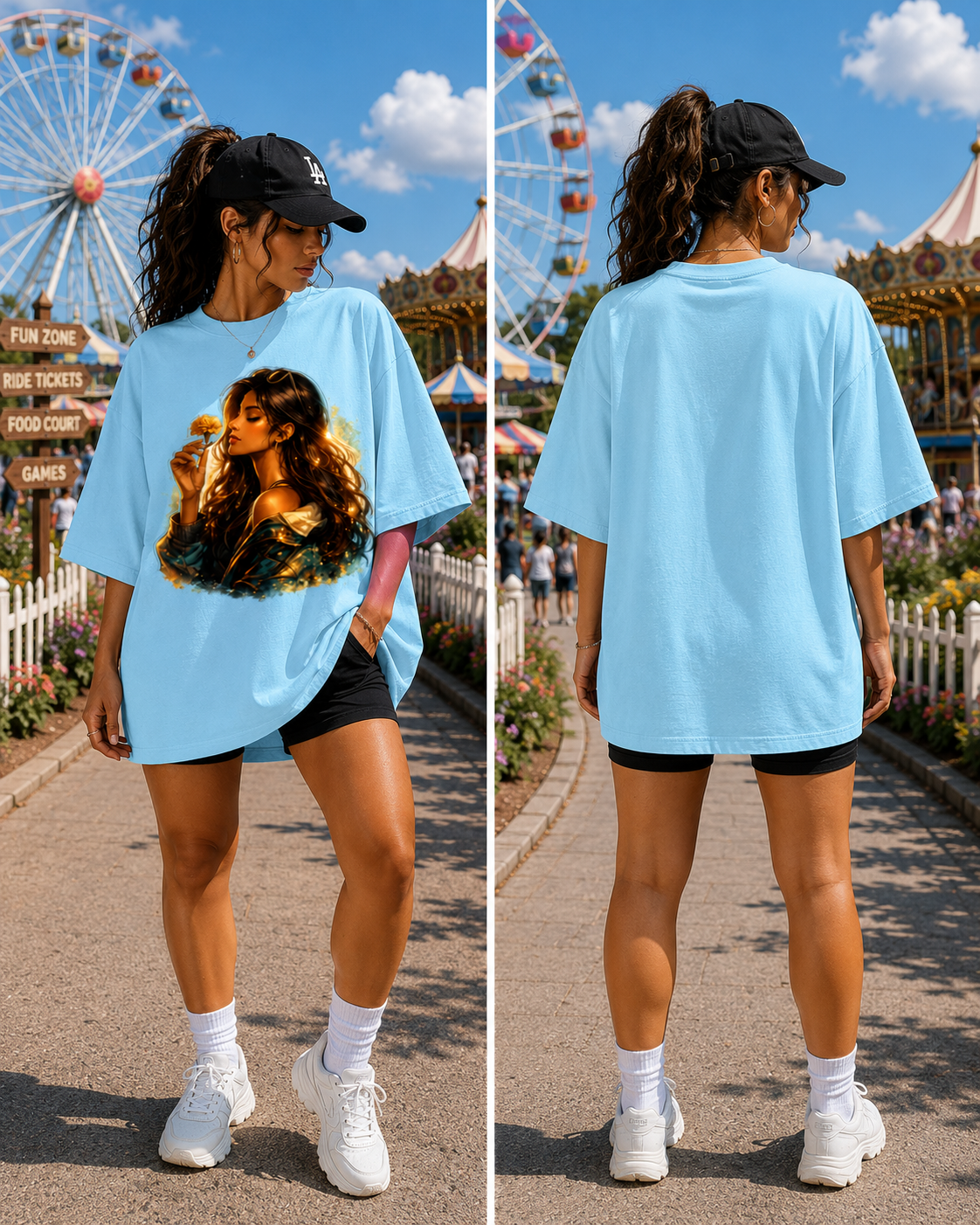 Unisex Oversized Classic T-Shirt Thodacrazyclub 