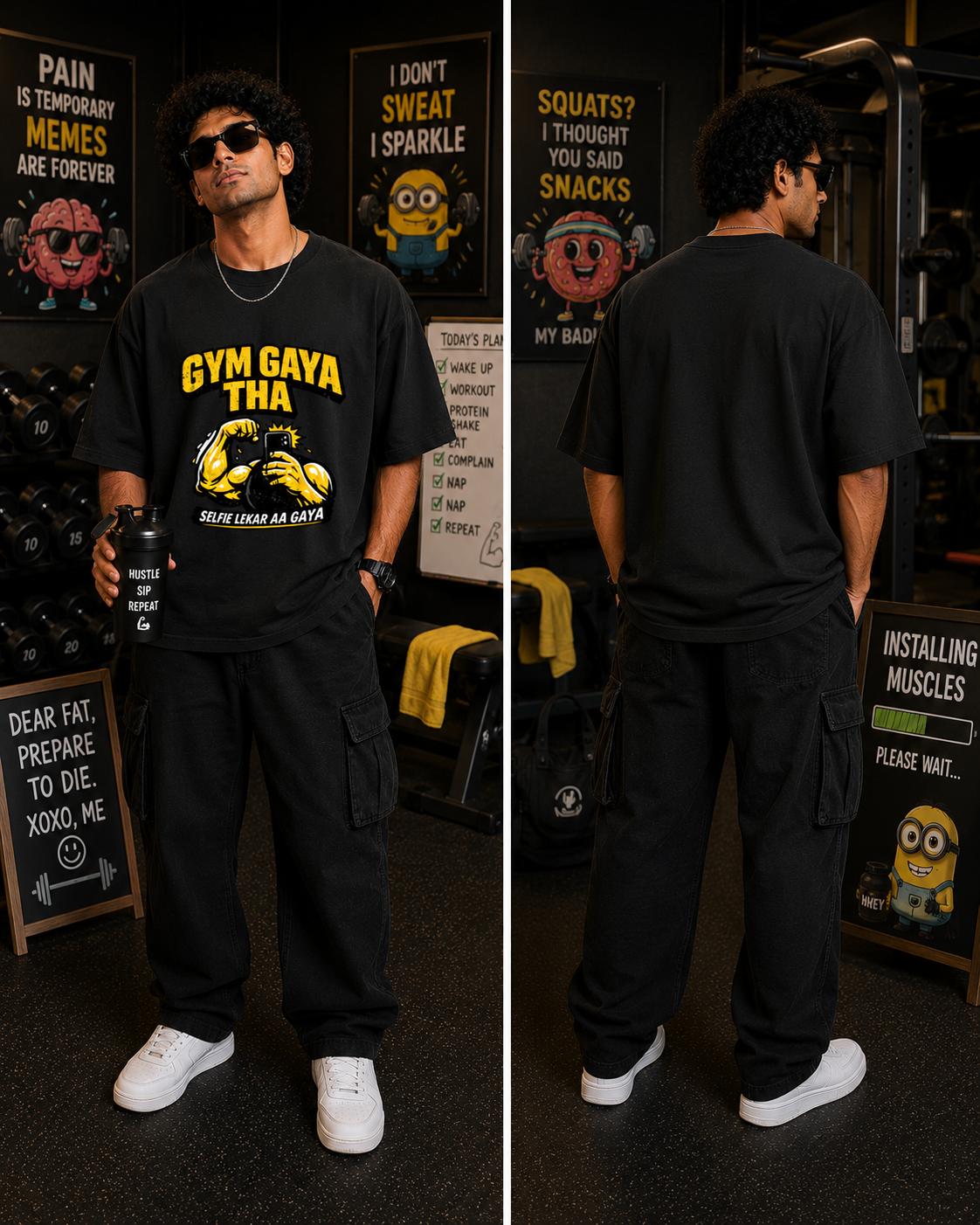 Unisex Oversized Classic T-Shirt Thodacrazyclub 