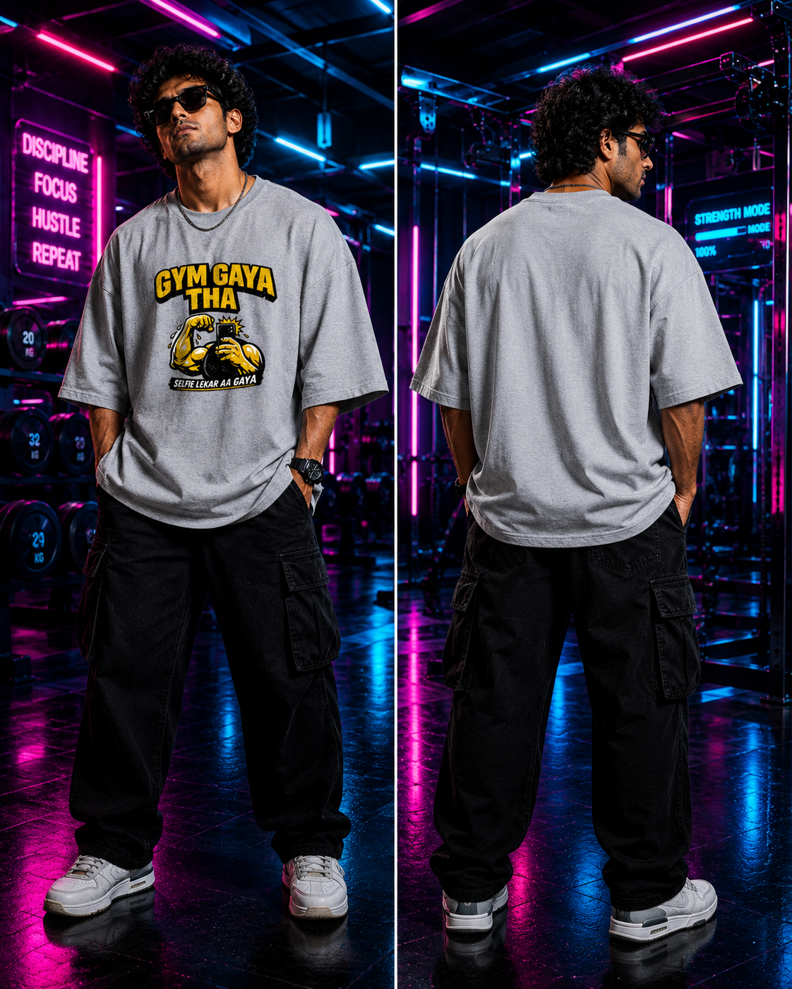 Unisex Oversized Classic T-Shirt Thodacrazyclub 