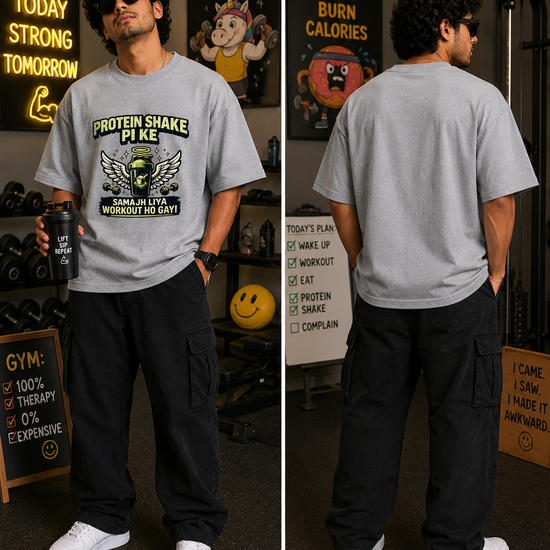 Unisex Oversized Classic T-Shirt Thodacrazyclub 