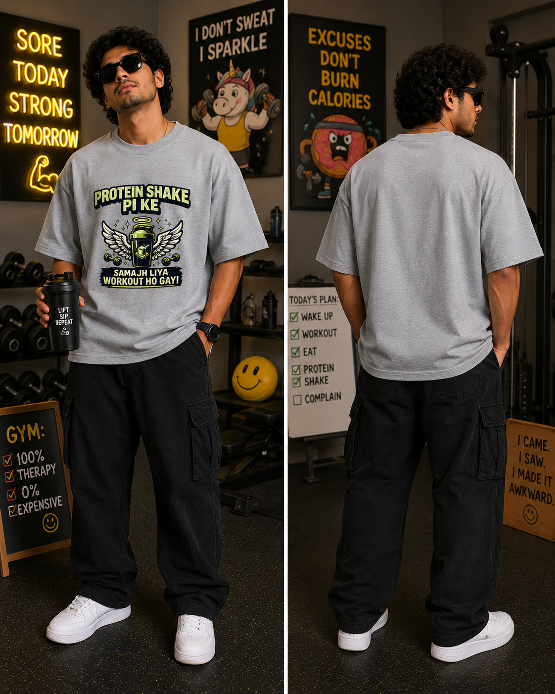 Unisex Oversized Classic T-Shirt Thodacrazyclub 