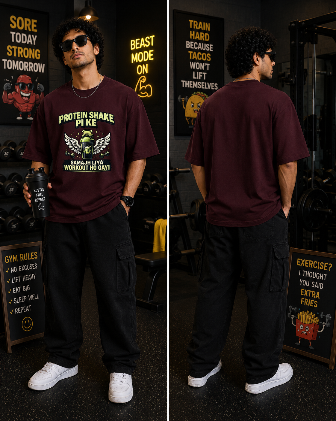 Unisex Oversized Classic T-Shirt Thodacrazyclub 
