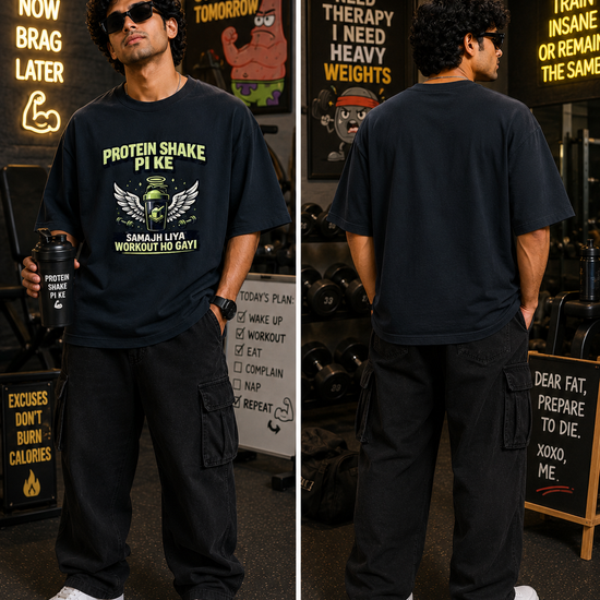 Unisex Oversized Classic T-Shirt Thodacrazyclub 