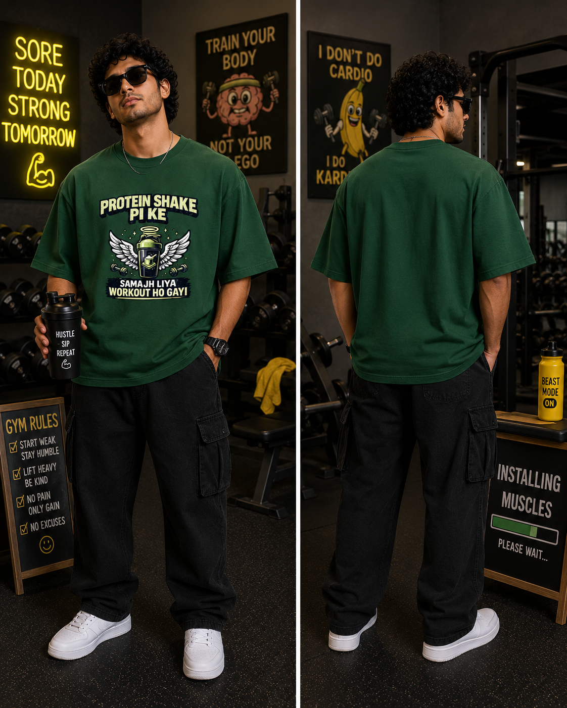 Unisex Oversized Classic T-Shirt Thodacrazyclub 