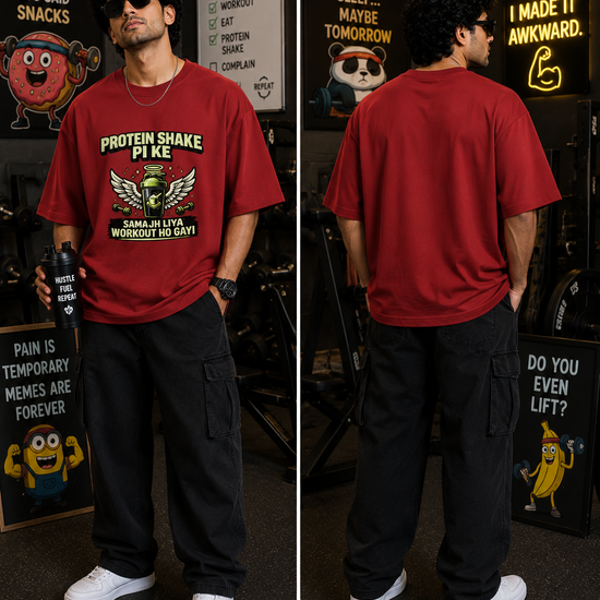 Unisex Oversized Classic T-Shirt Thodacrazyclub 