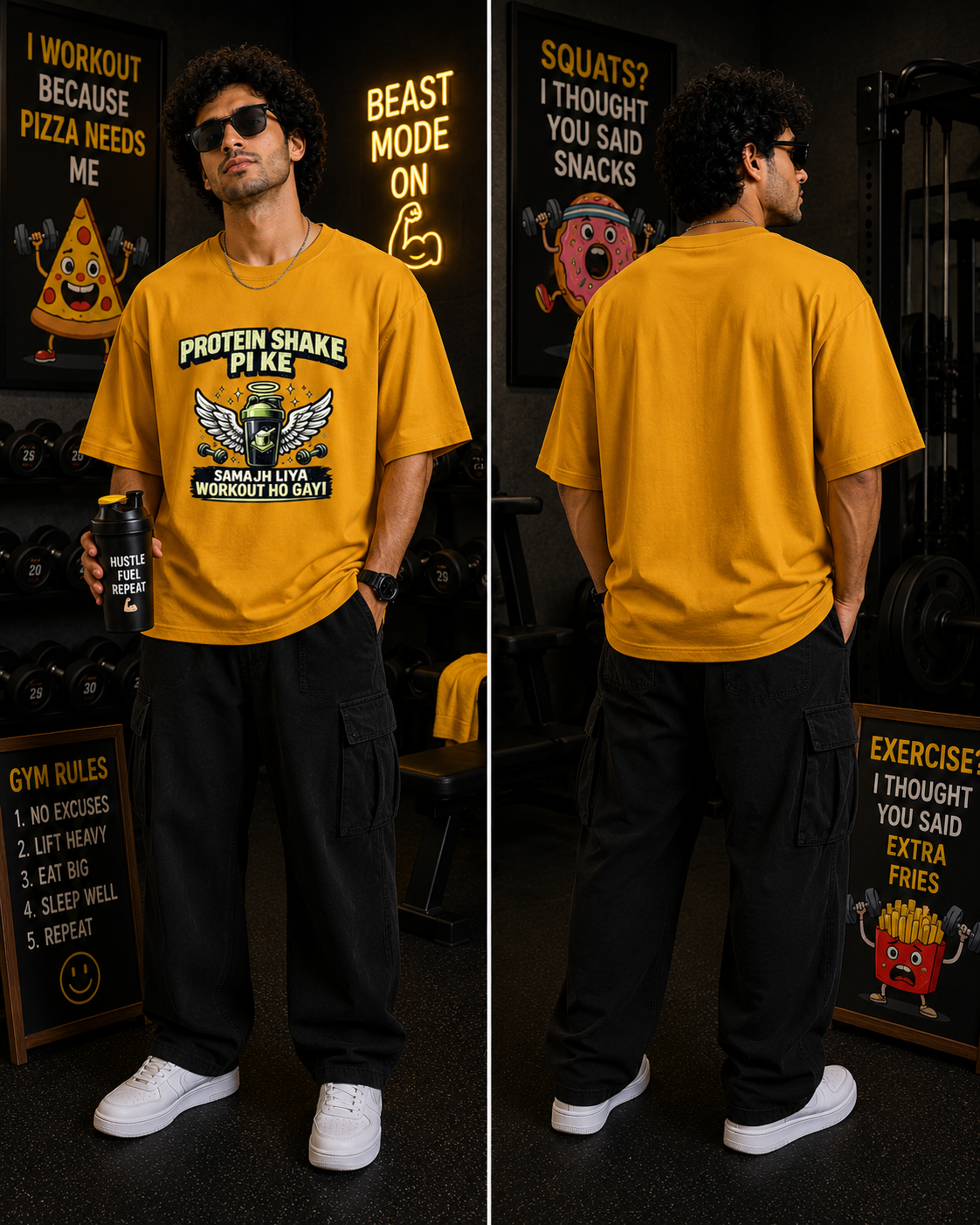 Unisex Oversized Classic T-Shirt Thodacrazyclub 