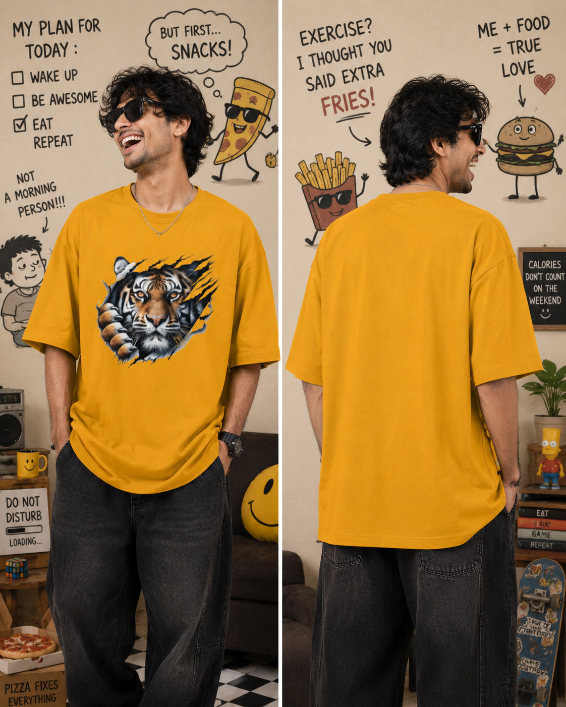 Unisex Oversized Classic T-Shirt Thodacrazyclub